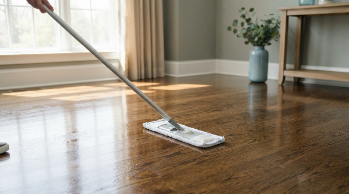 Clean and Polish Hardwood Floors the Right Way — Elite House Cleaning guide