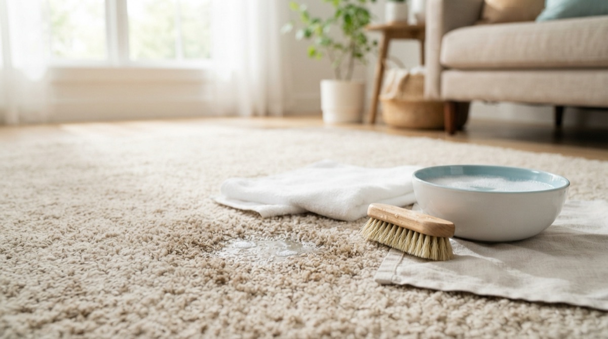 How to Clean Carpet Without a Machine at Home — Elite House Cleaning guide