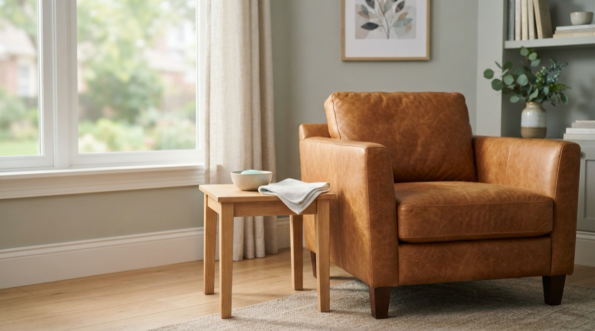 How to Clean Leather Furniture With a Safe DIY Mix — Elite House Cleaning guide
